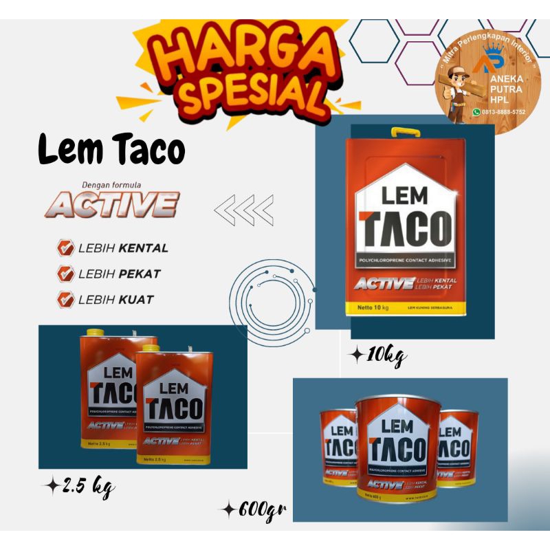 

Lem Taco Active 600gr