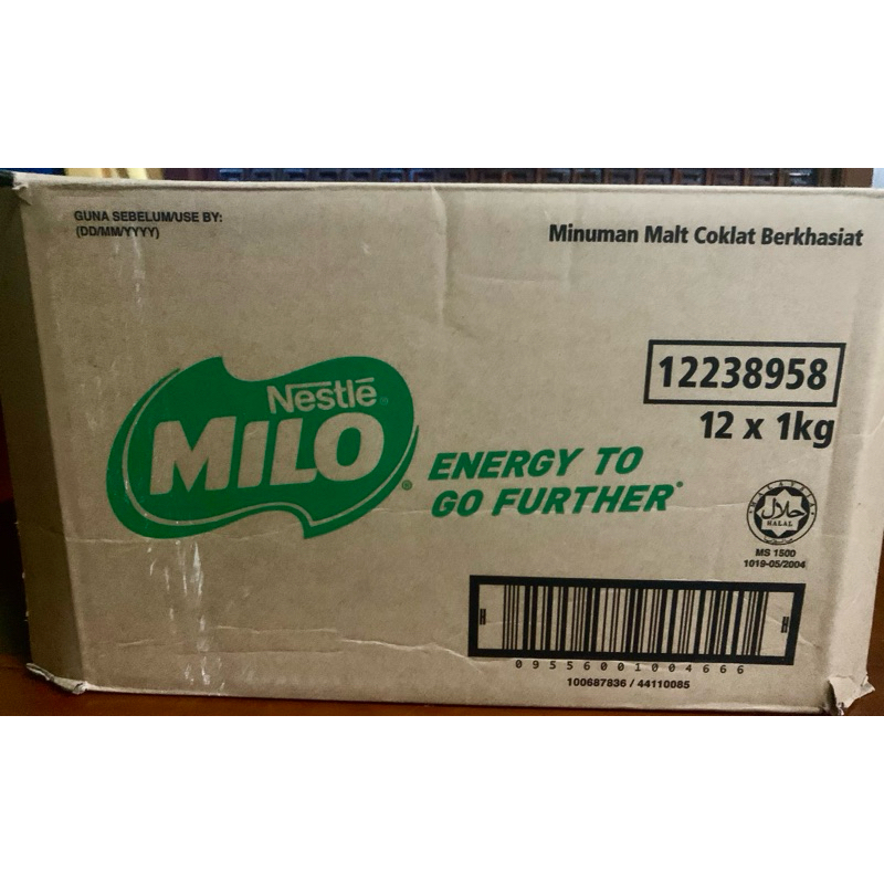 

Milo Refil Malaysia 1 Duz Isi (900 gram x 12 bungkus)