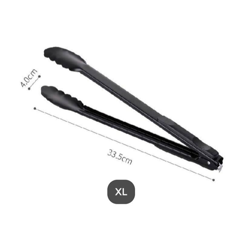 pencapit makanan Capitan makanan warna hitam