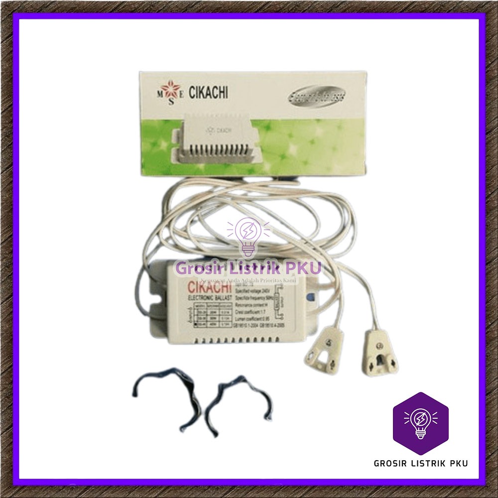 Ballast Lampu TL T8 Trafo Lampu / Electro Ballast Cikachi 40 Watt