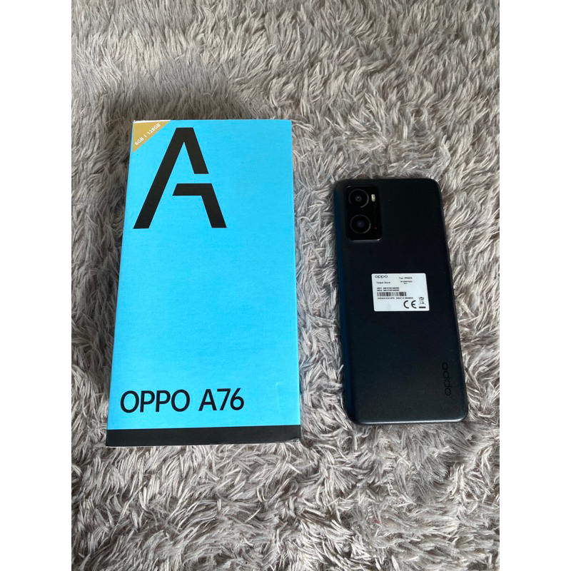 Oppo A76 6/128 Second Mulus Nominus Fullset Original