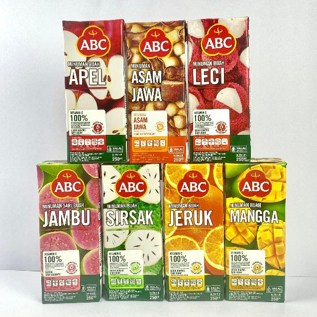 

ABC Minuman Buah All Varian 250ml