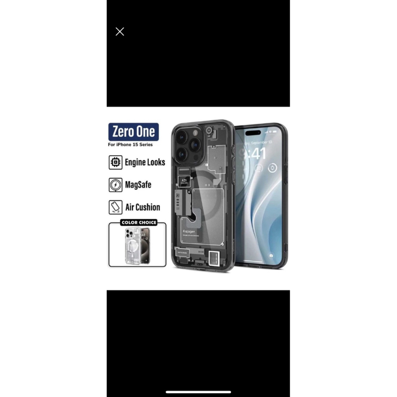 zero one magsafe spigen case iphone12