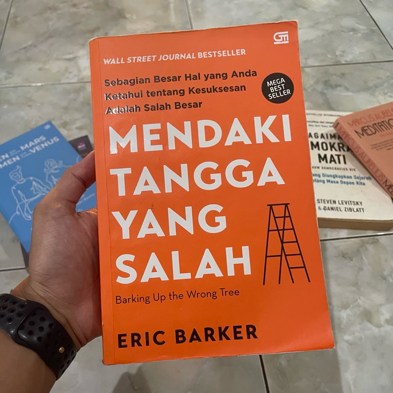 mendaki tangga yang salah buku original bekas