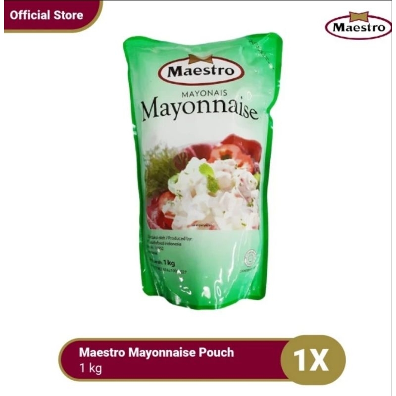 

Maestro Mayonnaise Pouch 1 kg