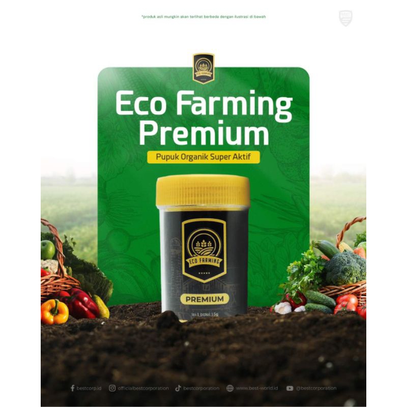 Pupuk organik Eco farming premium