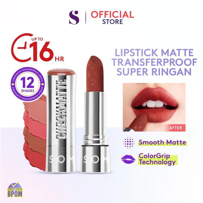 SOMETHINC Checkmatte Transferproof LipstickCheckmatte