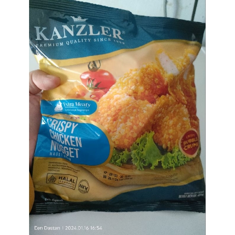 

Nuget Kanzler Crispy dan Stick