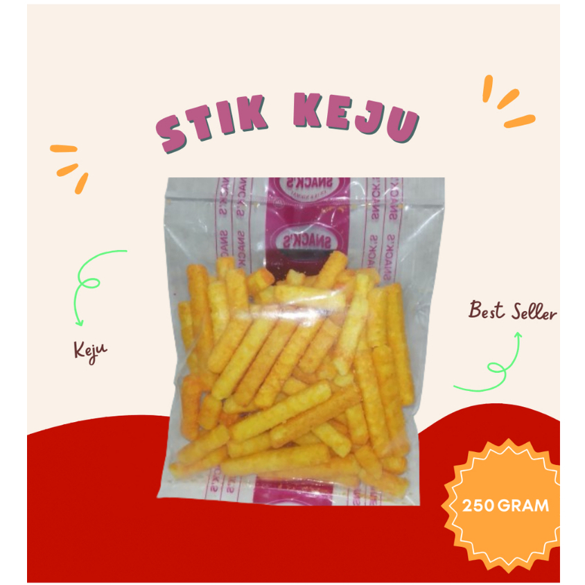 

[STIK KEJU] MURAH 250 GRAM / BASRENG JAKARTA / KRIPIK PEDAS JAKARTA