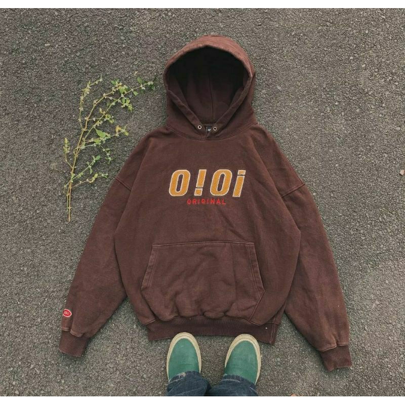 Hoodie oioi brown