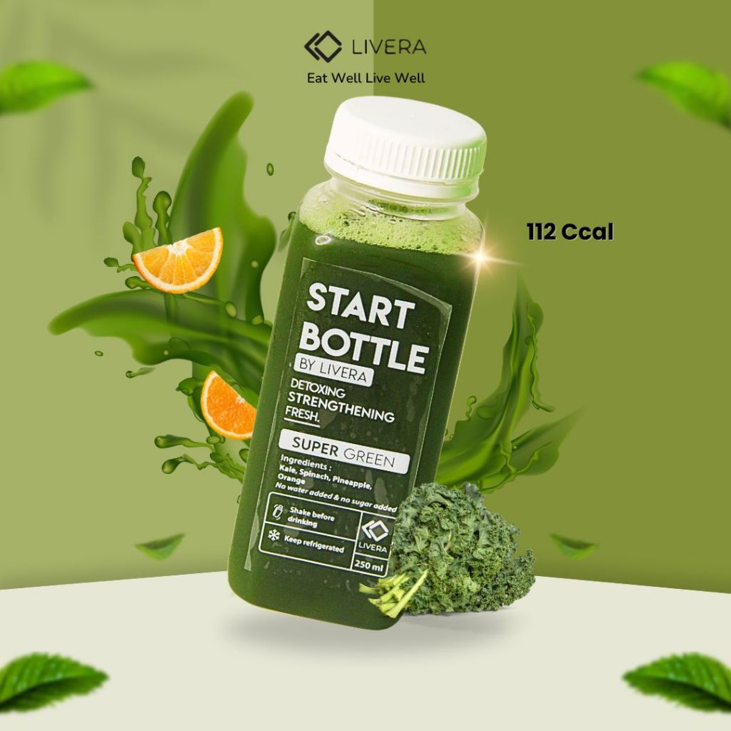 

Super Green - Cold Pressed Juice