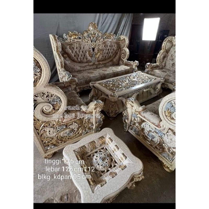 sofa tamu ukir sultan kursi tamu sofa ukir Jepara