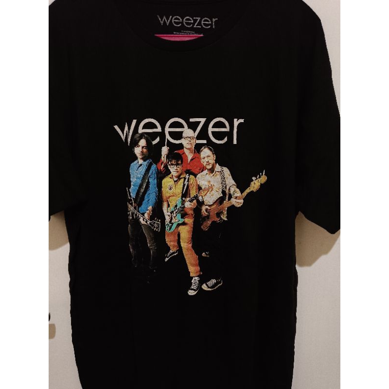 Kaos Band Original Weezer - Band Photo