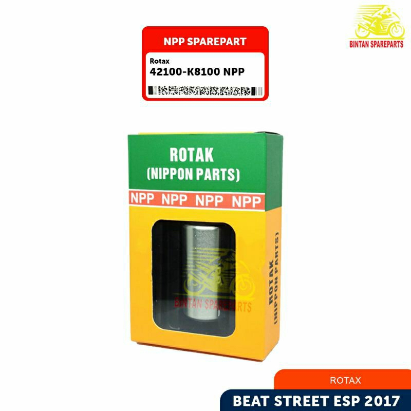 ROTAX ROTAK BEAT STREET ESP 2017 42100 K8100 NPP