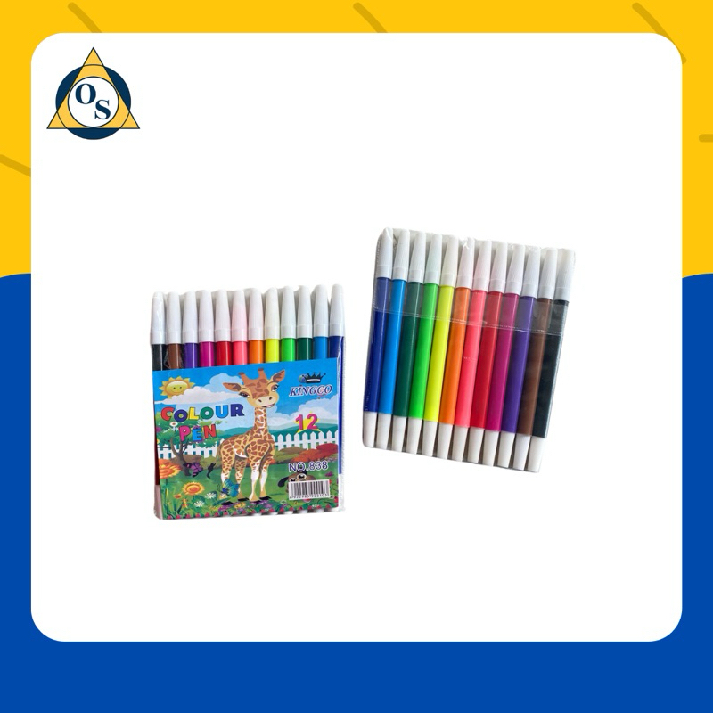 

SPIDOL WARNA KINGCO 12 WARNA