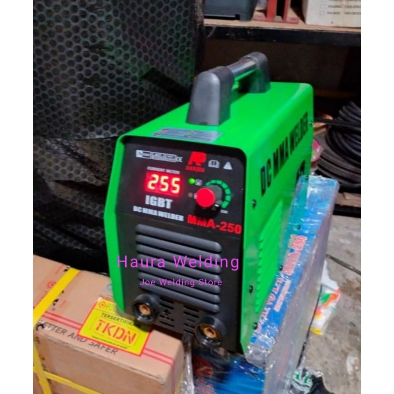 Mesin Las Listrik ARC 250A Sanjia dari Tiga Jaya