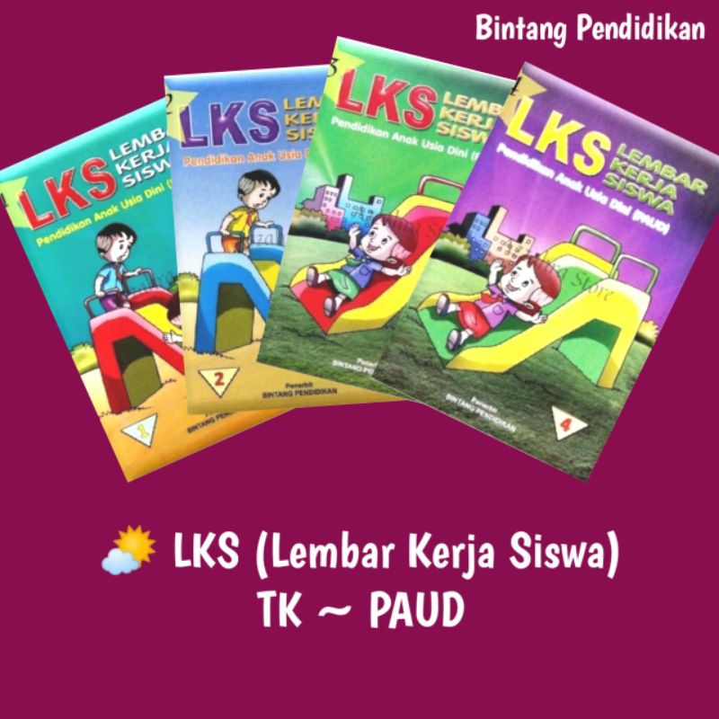 ORI | BUKU LEMBAR KERJA SISWA TK DAN PAUD | BUKU LKS