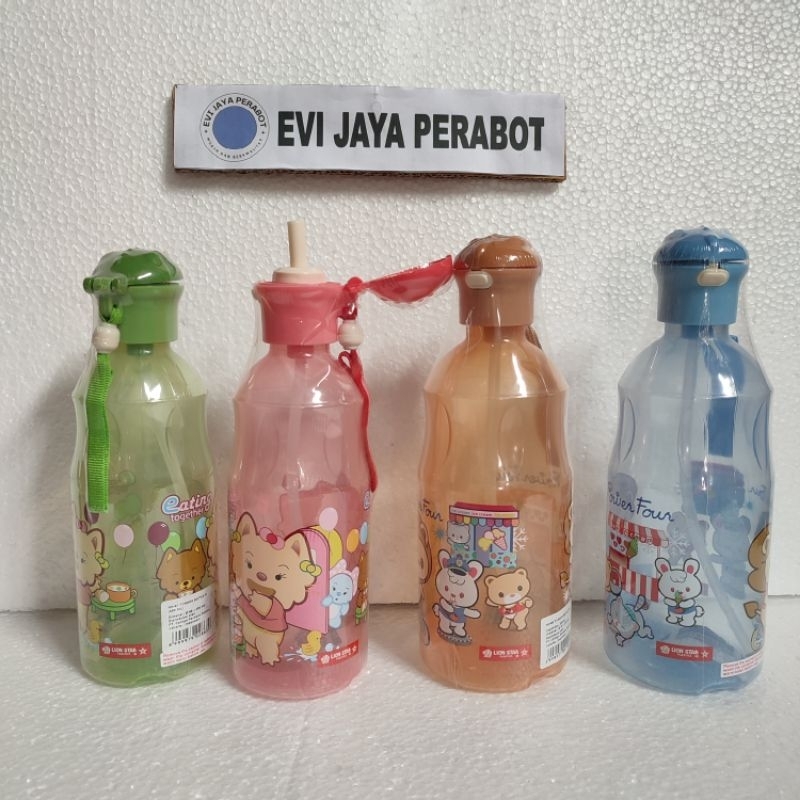 Botol Minum Anak Sedotan Lionstar Tynos 600 ml NN-66