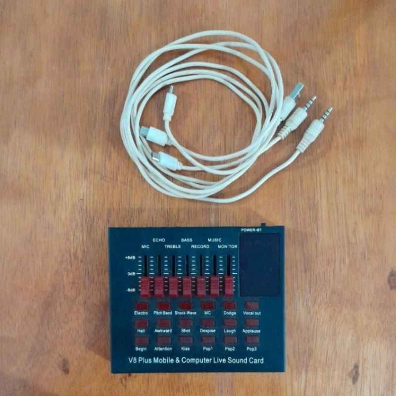 V-8 PLUS MOBILE & COMPUTER LIVE SOUND CARD