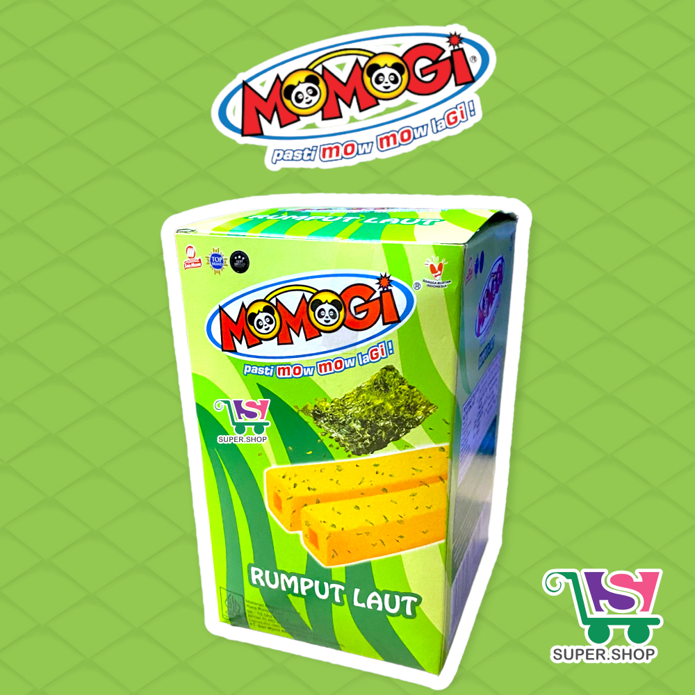 Momogi Snack Stick Rumput Laut Seaweed (isi 10 pcs)