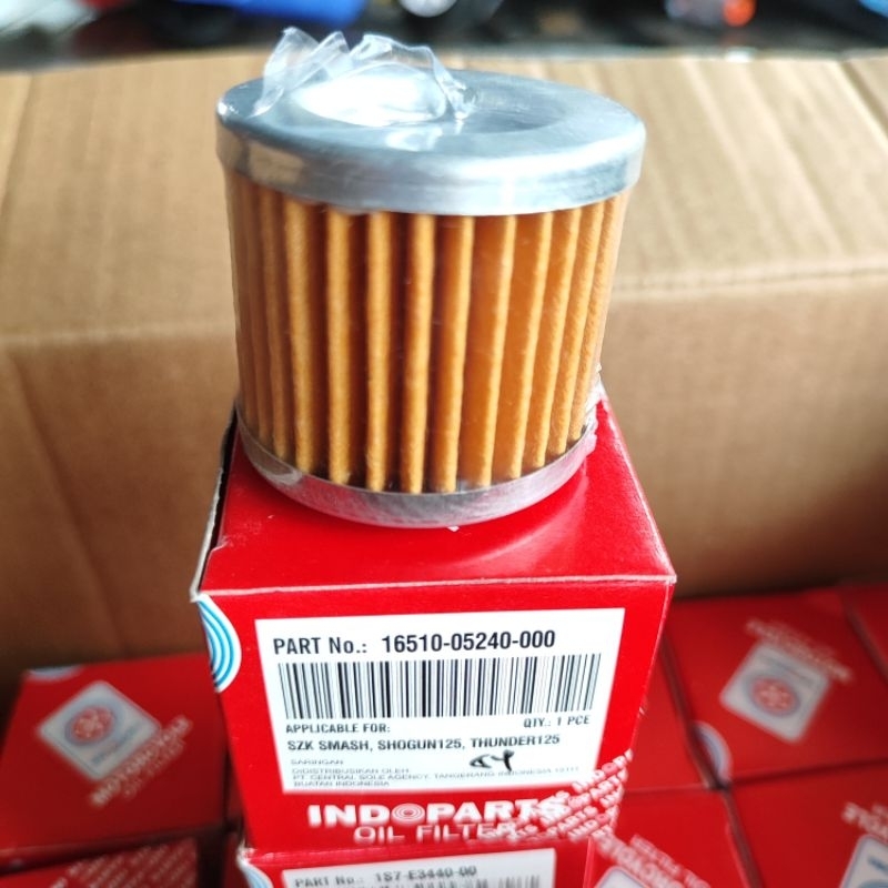 OIL FILTER SUZUKI SMASH SHOGUN SPIN MERK INDOPART