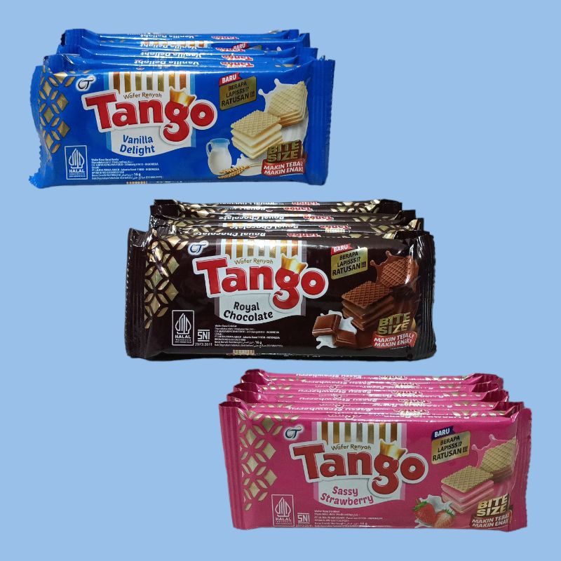 

1 Renceng- Tango Coklat Vanila Wafer Bersalut 16gr [10 pcs]