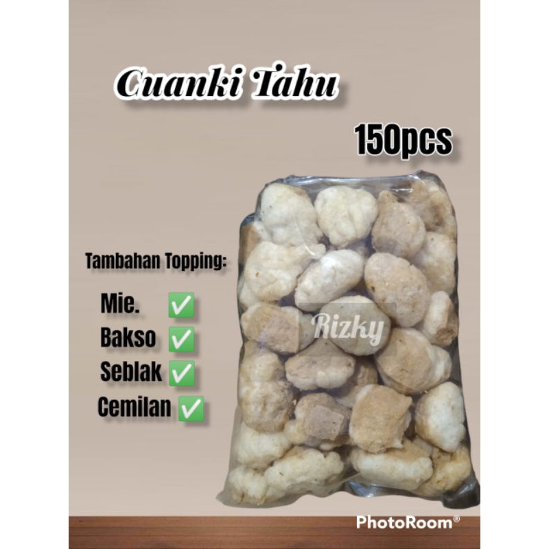 

Termurah Batogor Kering|Cuanki Tahu Kering Isi 150Pcs