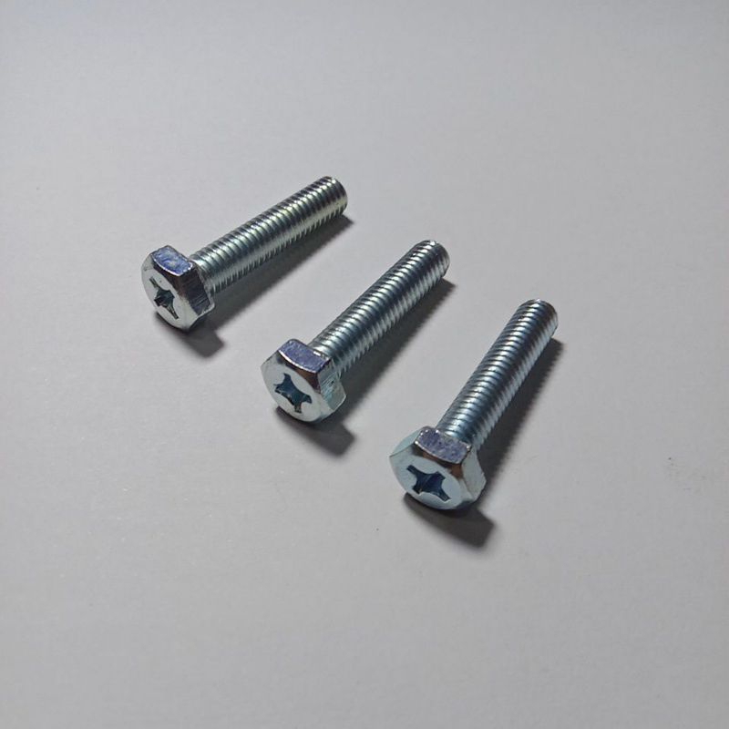 Baut 10 atau 6mm x 30mm double konci
