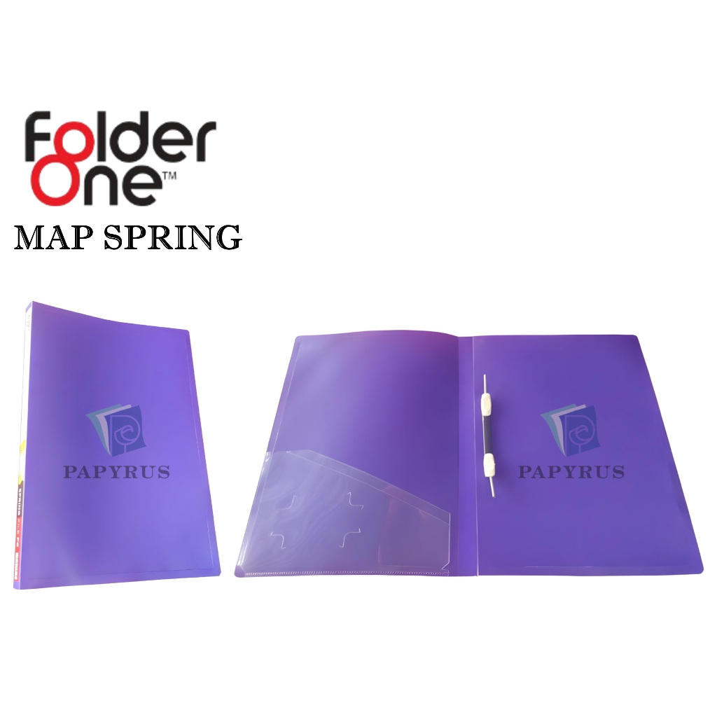 MAP SPRING / MAP SNELHECTER / SPRING FILE FOLDER ONE UNGU