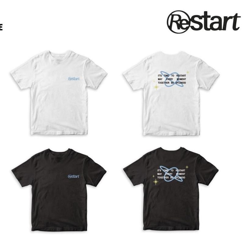 TSHIRT UNOFFICIAL KYUHYUN RESTART ALBUM KAOS SJ SUPER JUNIOR CONCERT RE:START