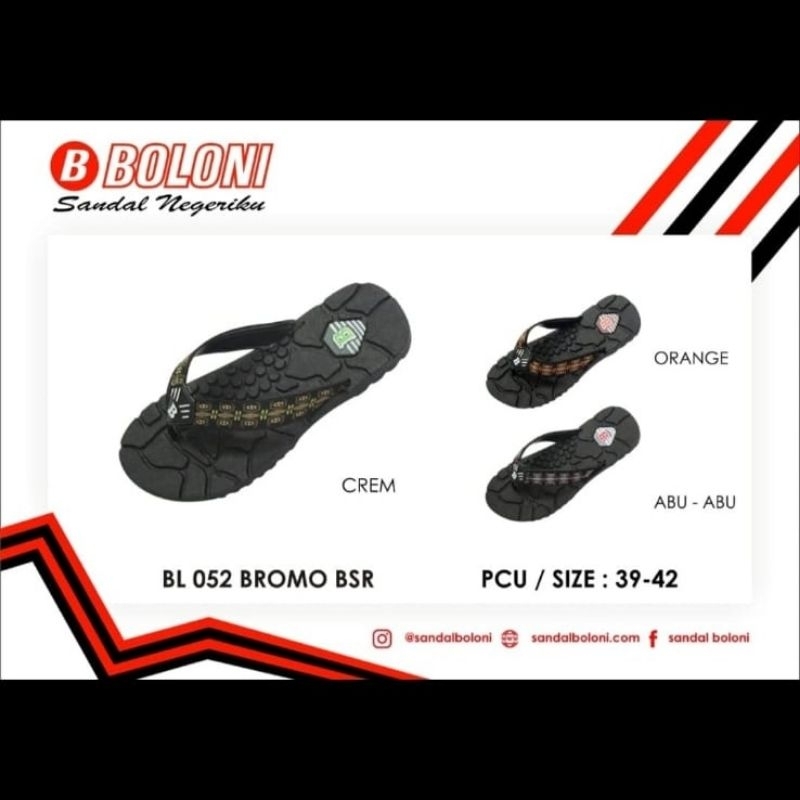 Sandal Anak Gunung Cowo Sandal Boloni 052 TG
