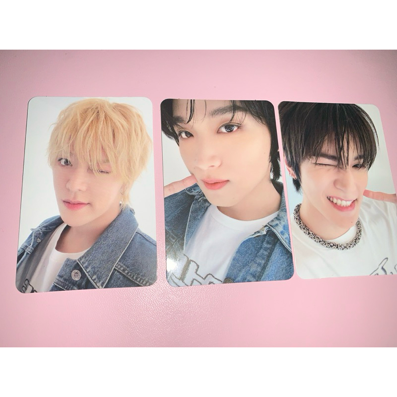 PHOTOCARD OFFICIAL NCT 127 TUSPI THE GREAT UNITY HAECHAN YUTA TAEYONG WINK VERSI B