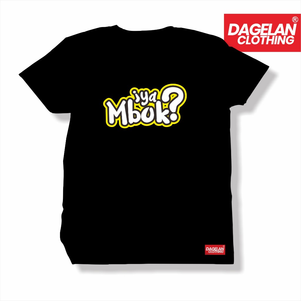 Kaos Ngapak Iya Mbok?  Dagelan Clothing Kaos Distro Kata Jawa Viral Katun Hitam