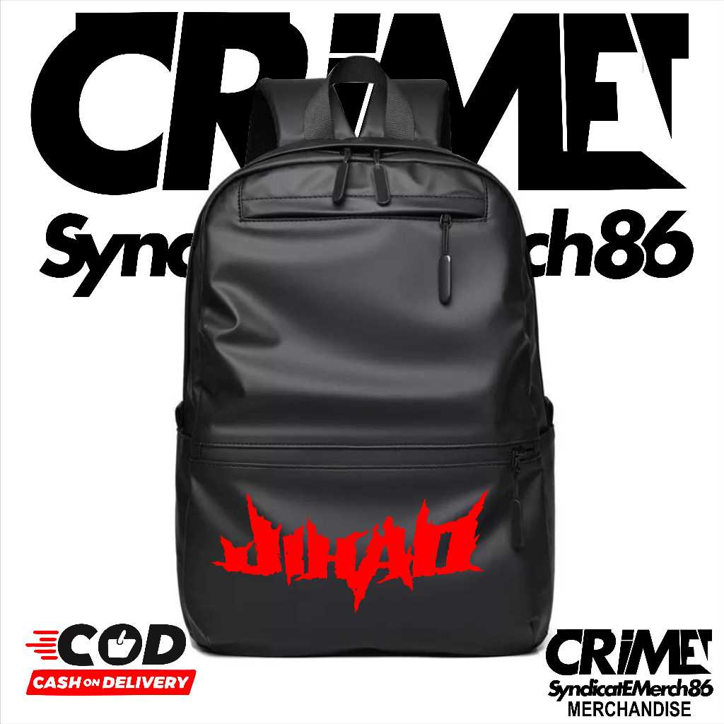 TAS JIHAD METAL MUSIC BAND BANDUNG ORIGINAL/TAS SEKOLAH/TAS GENDONG/TAS LAPTOP