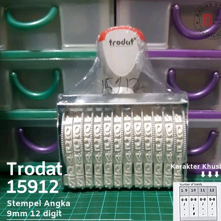 

Promo Stempel Angka Manual 12 Digit 7mm 9mm Trodat 15712 15912