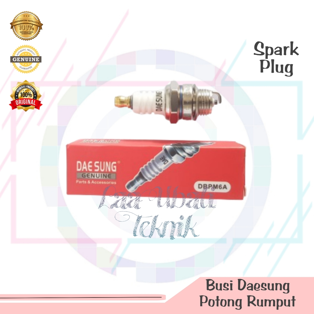 busi potong rumput 2tak daesung 318 328 338