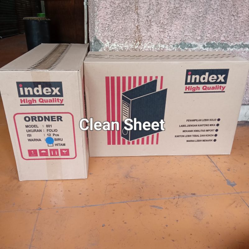 

INDEX ordner folio model 881 harga 1 dus
