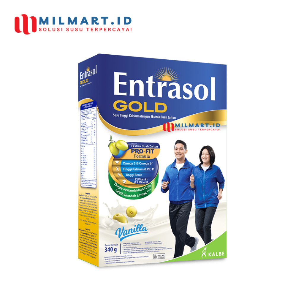 

ENTRASOL GOLD VANILA 340 GR SUSU NUTRISI KESEHATAN LANSIA VANILLA