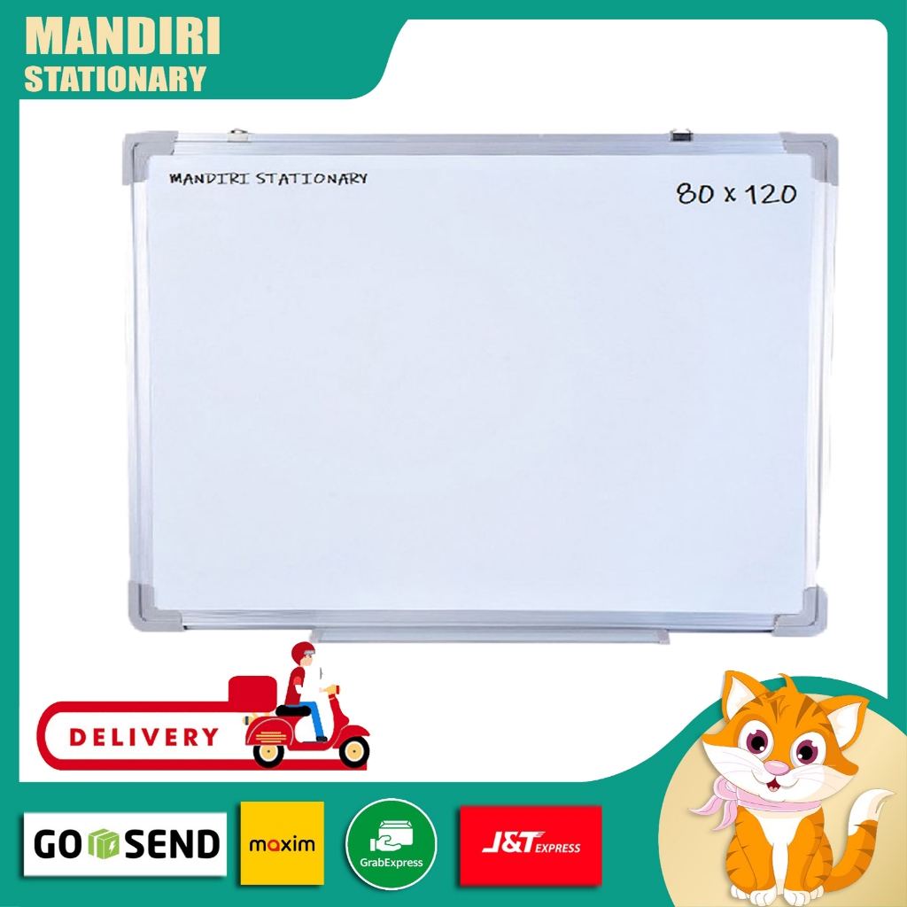

papan tulis white board uk 80x120