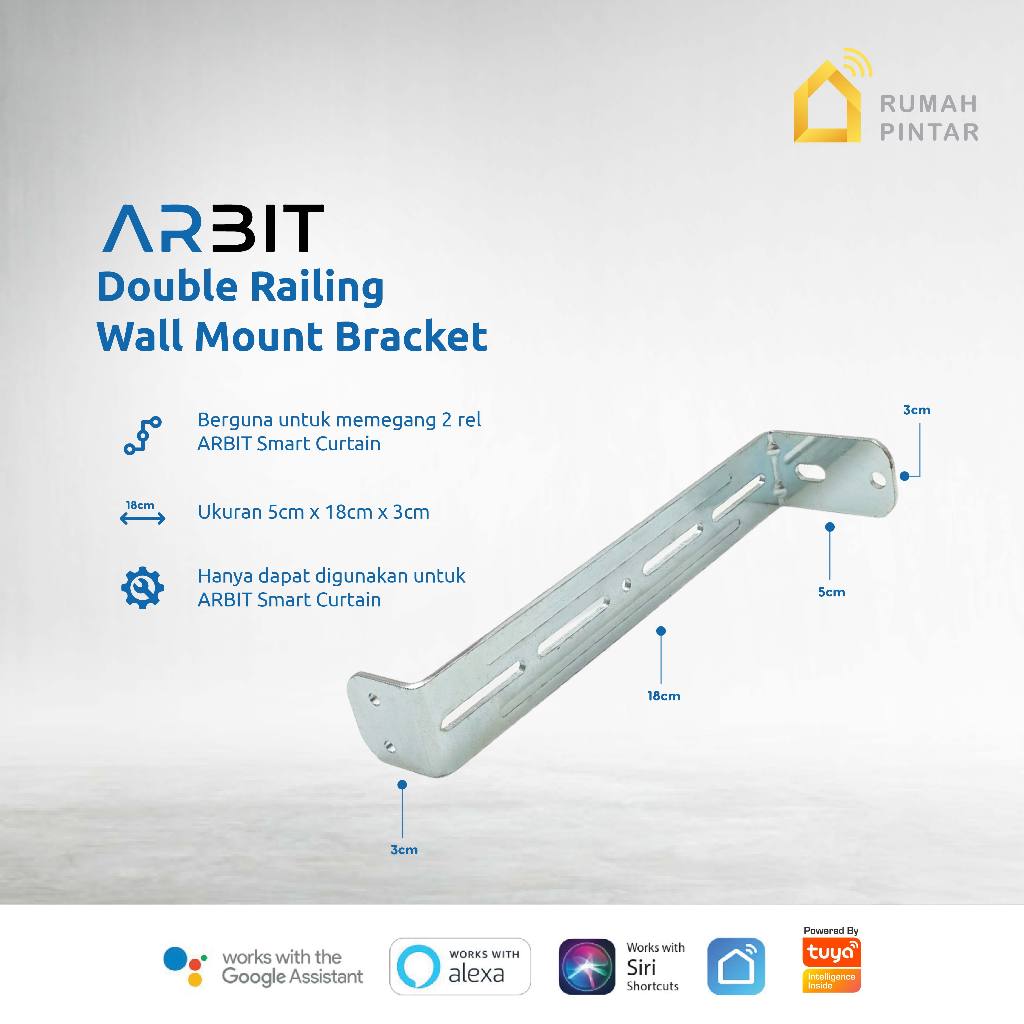 ARBIT - Double Wall Mount Bracket