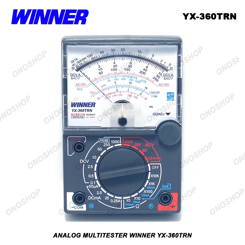 Analog Multitester Winner YX-360TRN