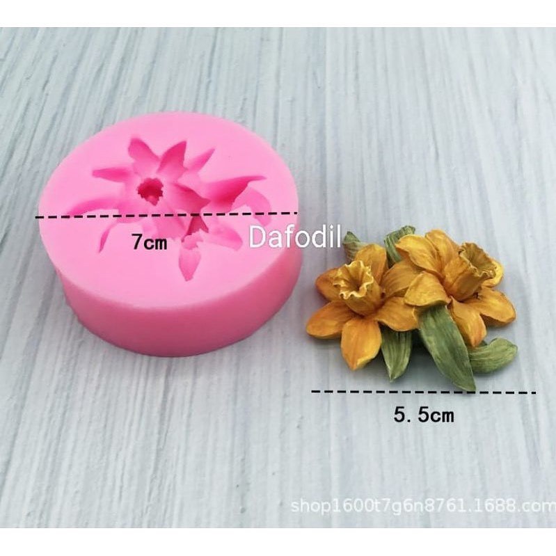 Cetakan Silikon DAFODIL / Cetakan Silicone Puding / Cetakan Pudding