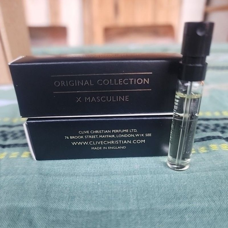 Parfume Vial Clive Christian Original Collection X Masculine 2ml