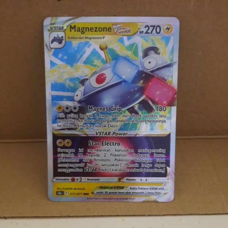 kartu pokemon, pokemon card Magnezone Vstar