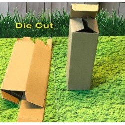 

kardus karton box uk.4x4x12 cm ,,,Die Cut polos baru