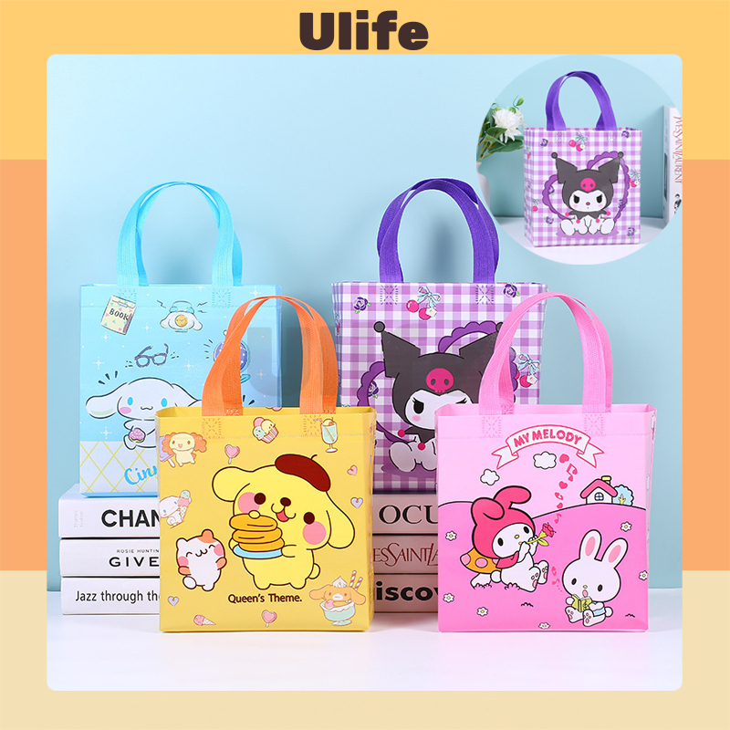 

GOODIE BAG SANRIO TAS ULANG TAHUN KARAKTER SANRIO / TAS ULTA SANRIO CINNMOROLL KUROMI MELODY / GODDIE BAG BIRTHDAY ANAK SNACK BAG GOODIE BAG