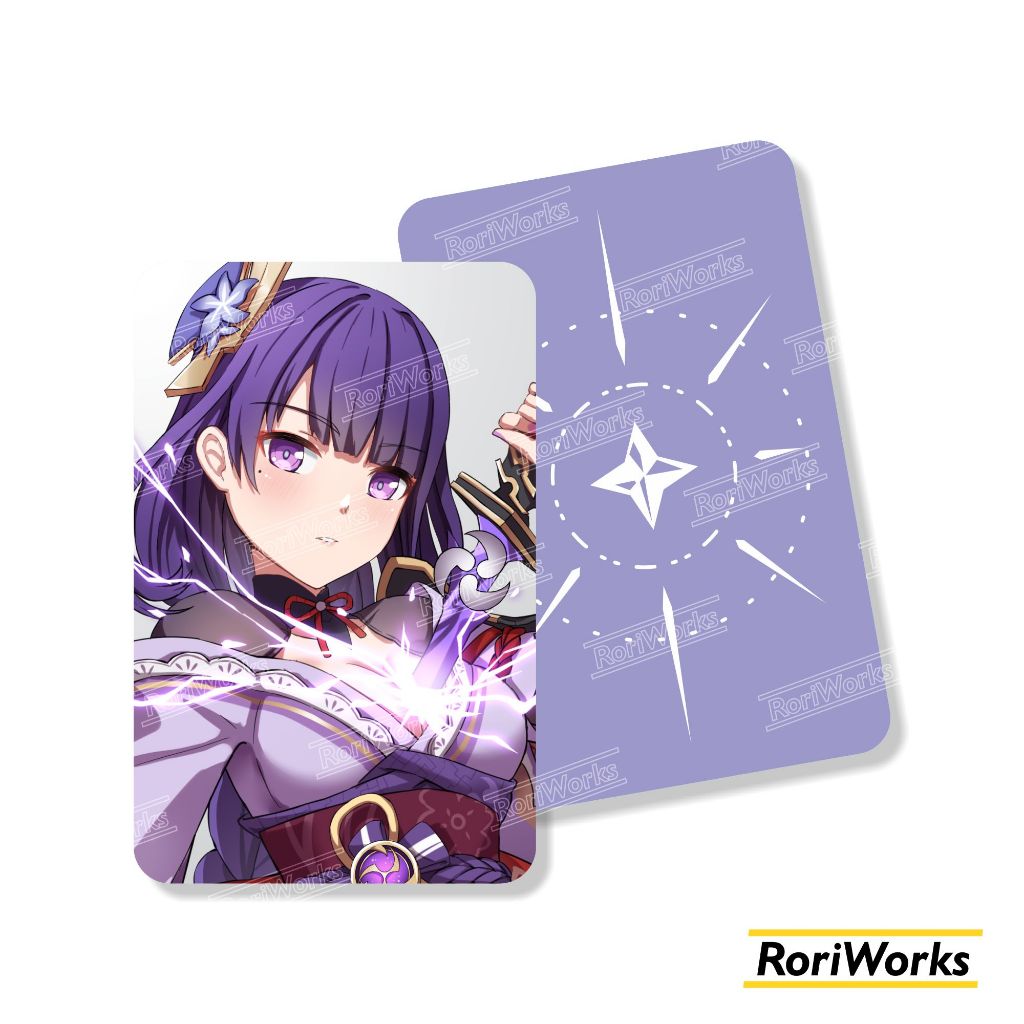 Photocard - Raiden Shogun | Genshin Impact