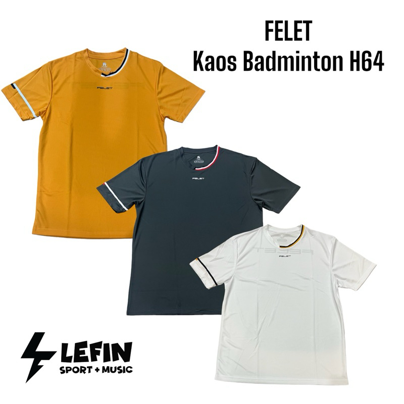 Kaos Felet Badminton Olahraga H64 Original