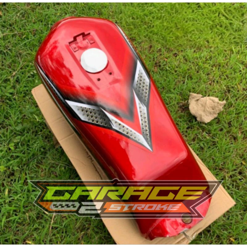 Tangki Tengki Bensin Yamaha RX King RXk Merah 2009
