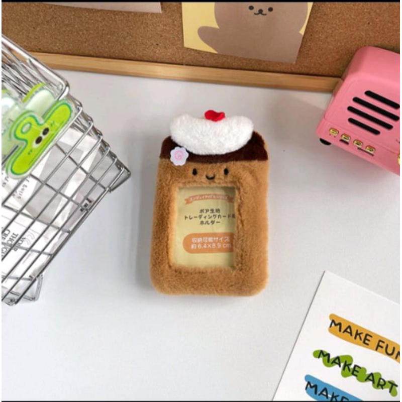 

Cake Photocard Holder Lanyard Boneka Kue Pudding
